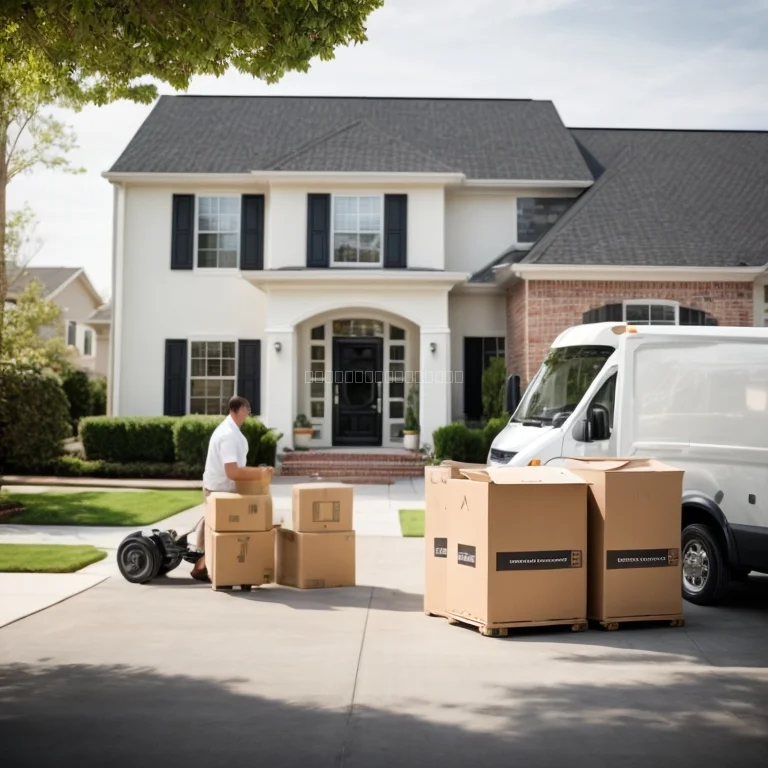 見積もりを行うスタッフ